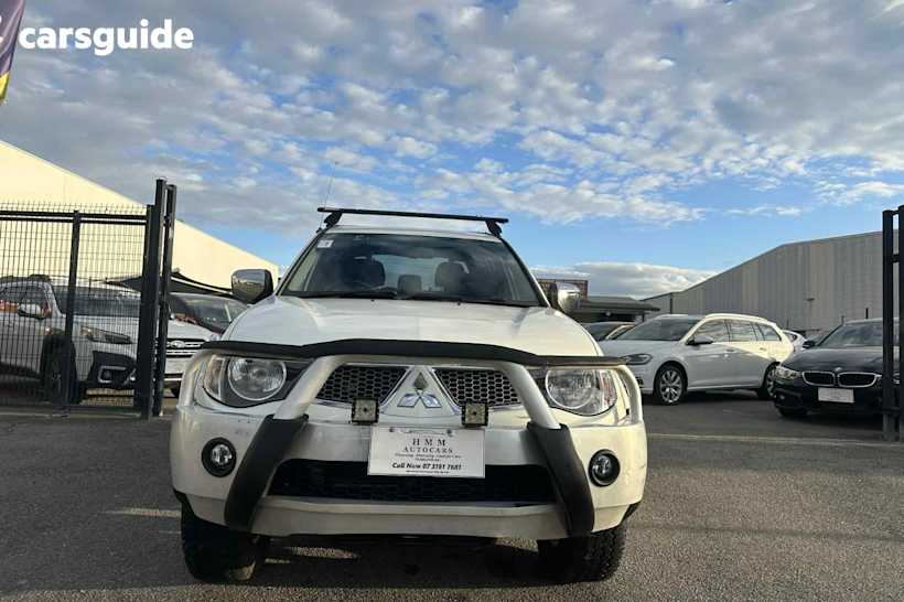 White 2012 Mitsubishi Triton Double Cab Utility Glx-R (4X4)