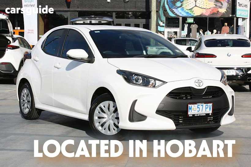White 2021 Toyota Yaris Hatch ASCENT SPORT F
