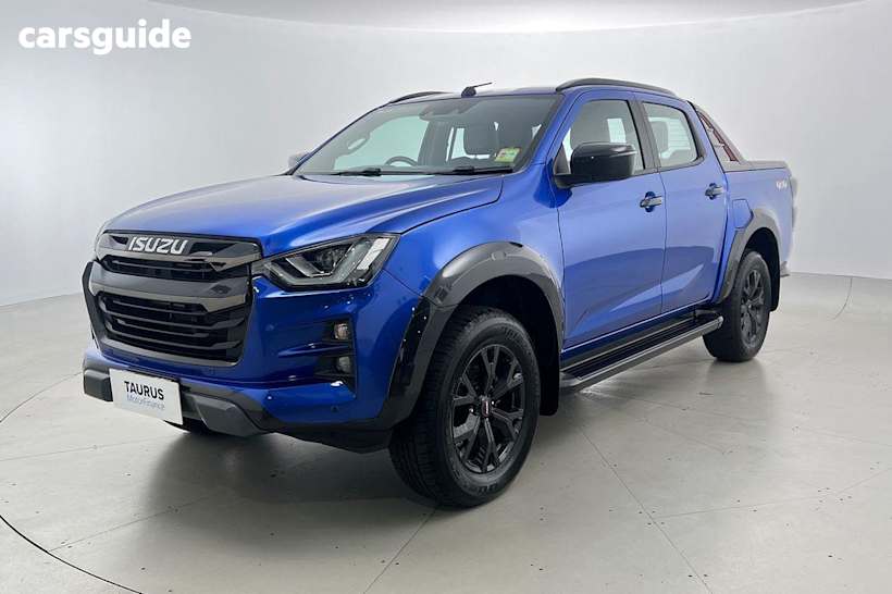 Blue 2023 Isuzu D-MAX Ute Tray X-TERRAIN 4X4