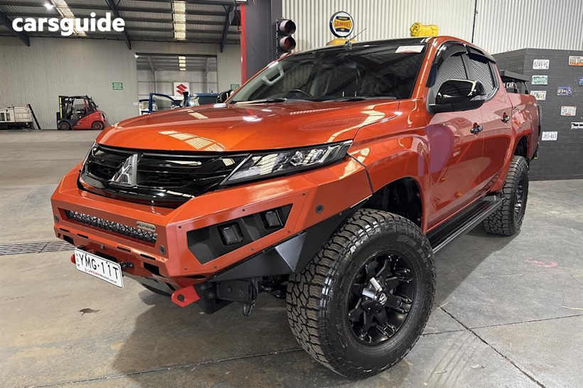 Orange 2022 Mitsubishi Triton Double Cab Pick Up Gsr (4X4)