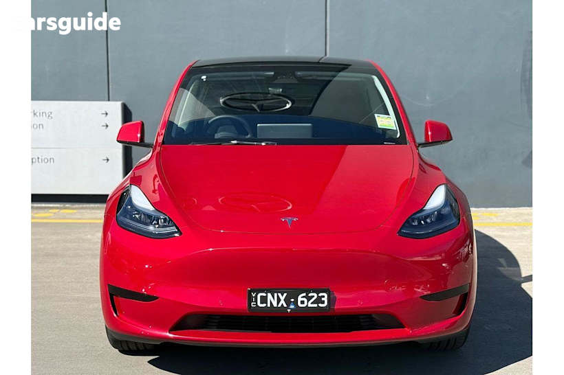 Red 2023 Tesla Model Y SUV REAR-WHEEL DRIVE R