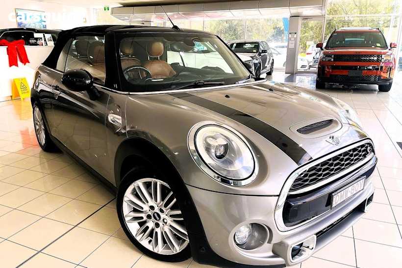 Brown 2017 Mini Cabrio Convertible Cooper S