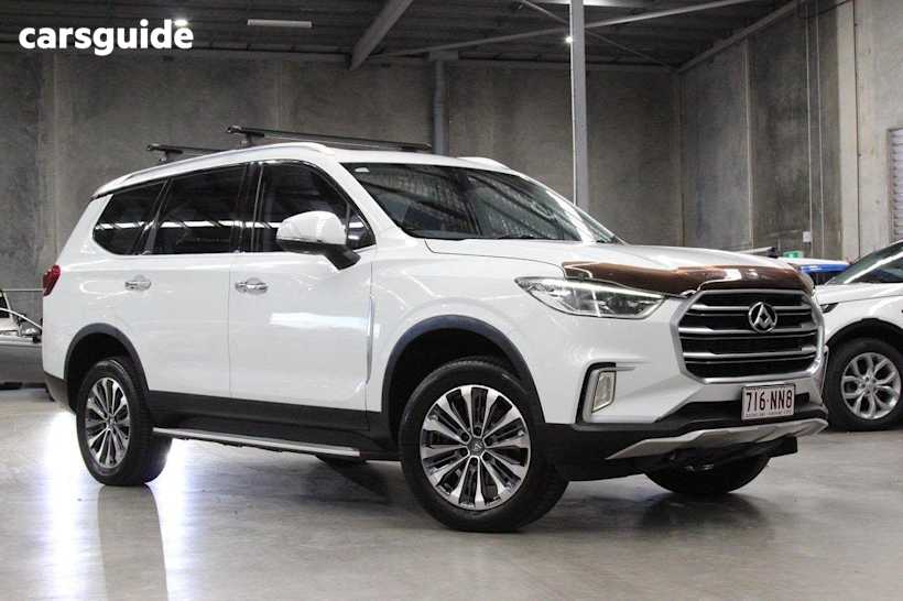 White 2018 LDV D90 Wagon Deluxe (2Wd)
