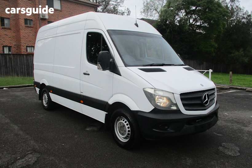 White 2014 Mercedes-Benz Sprinter Van 316Cdi Mwb