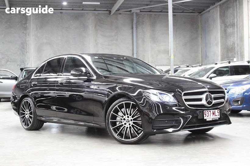 Black 2019 Mercedes-Benz E-CLASS Sedan E300 9G-Tronic PLUS