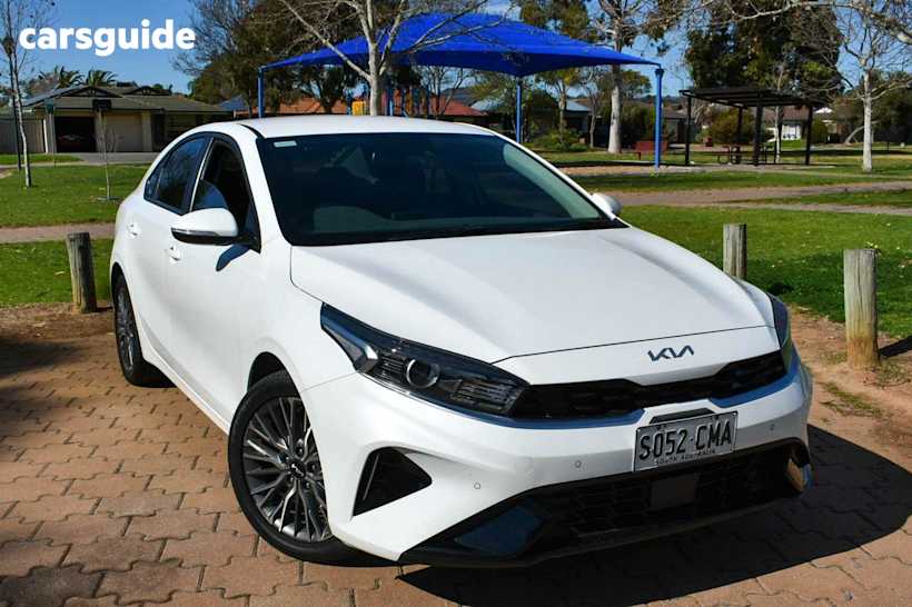 White 2021 Kia Cerato Sedan Sport+ Safety Pack