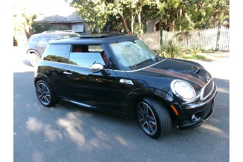 Black 2009 Mini Hatch Hatch JOHN COOPER WORKS F