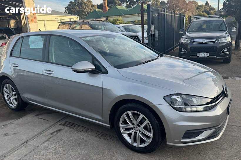 Yellow 2017 Volkswagen Golf Hatchback 110 Tsi Trendline