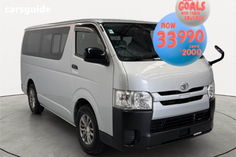 Silver 2020 Toyota HiAce Commercial DX