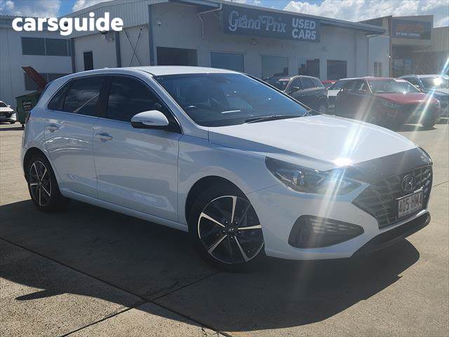 White 2022 Hyundai I30 Hatch ACTIVE F