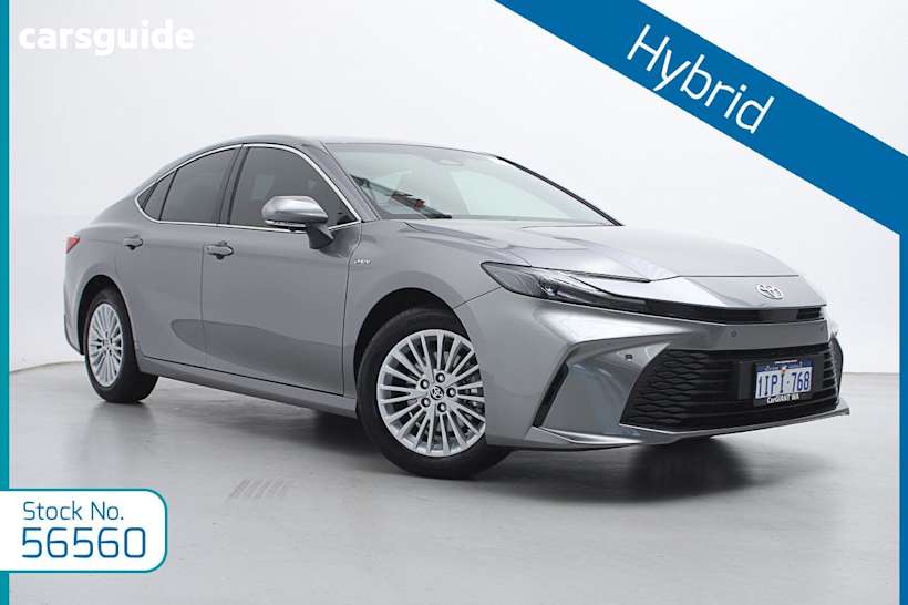 Grey 2025 Toyota Camry Sedan Ascent Hybrid