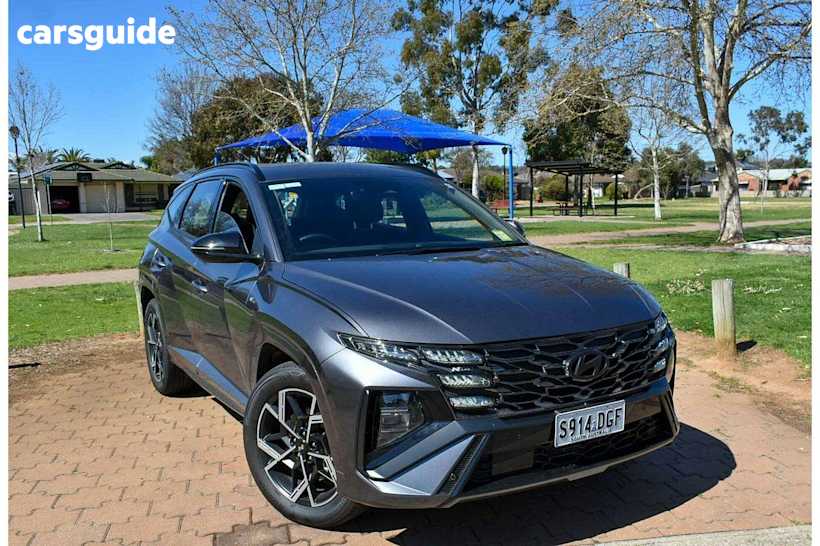 Grey 2025 Hyundai Tucson Wagon Hybrid N Line (Fwd)