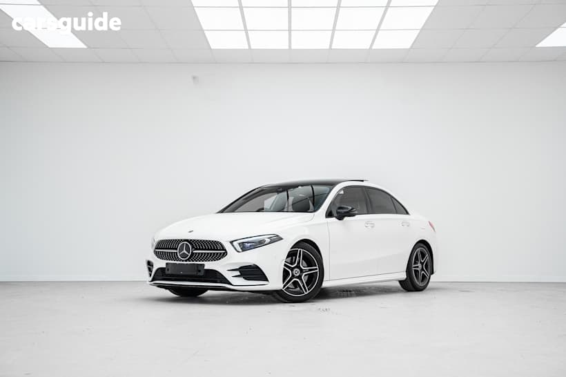 White 2021 Mercedes-Benz A-CLASS Sedan A250 4WD