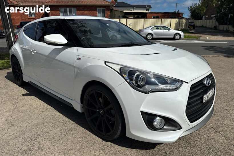 White 2012 Hyundai Veloster Hatch SR TURBO F