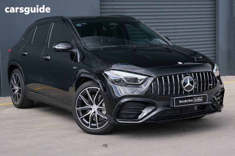 Black 2024 Mercedes-Benz GLA-Class SUV GLA35 AMG 4WD