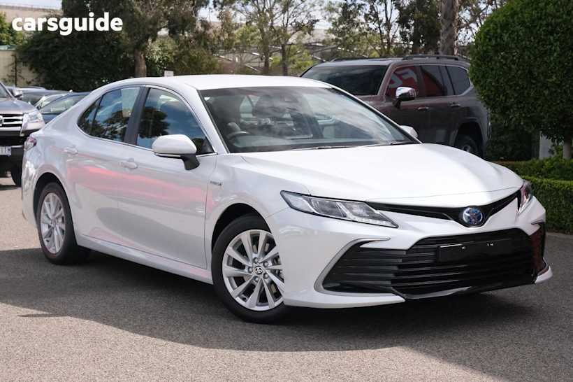 White 2024 Toyota Camry Sedan ASCENT F