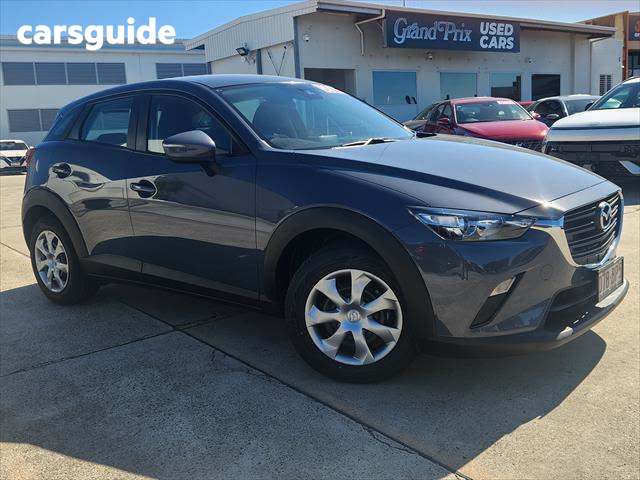 Grey 2021 Mazda CX-3 SUV NEO SPORT F
