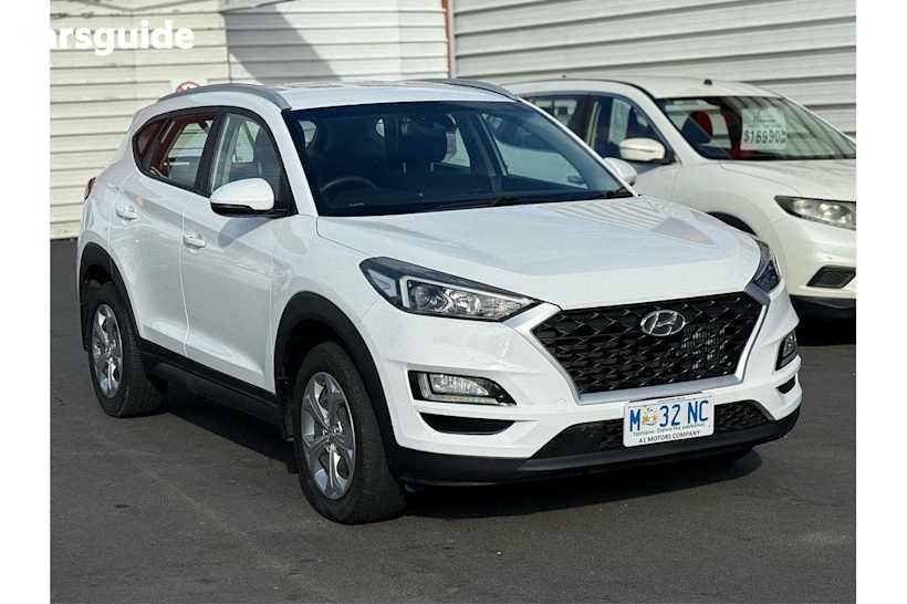 White 2018 Hyundai Tucson Wagon Go Crdi (Awd)