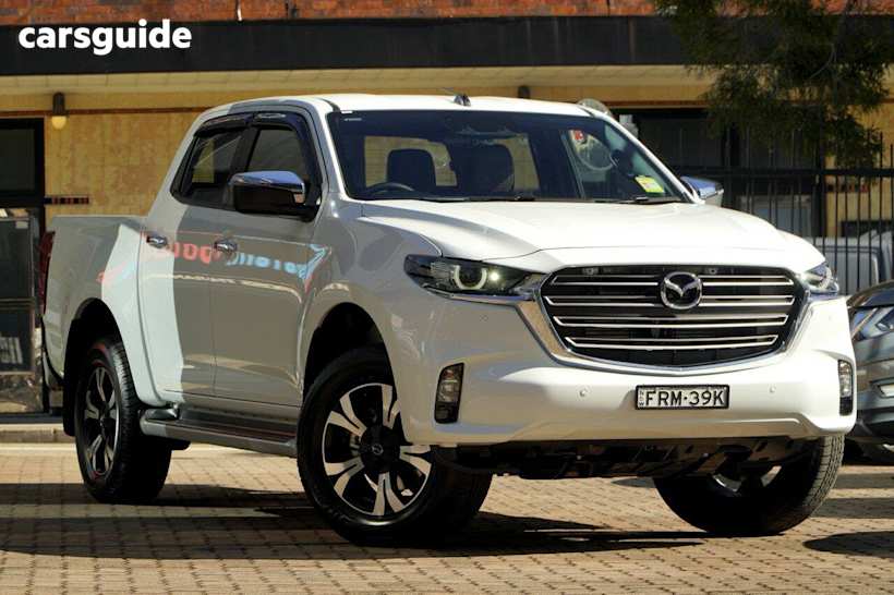 White 2024 Mazda BT-50 Dual Cab Pick-up Gt (4X4)