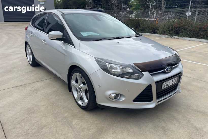 Silver 2012 Ford Focus Hatchback Titanium