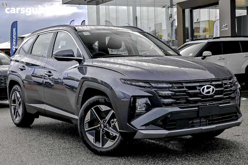 Grey 2025 Hyundai Tucson SUV F