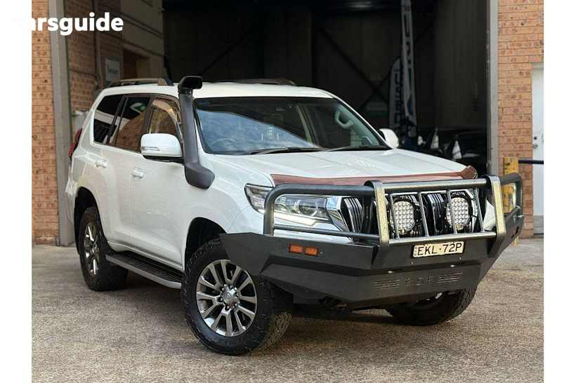 White 2018 Toyota Landcruiser Wagon Vx (4X4)