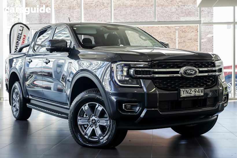 Grey 2025 Ford Ranger Ute Tray XLT 4X4