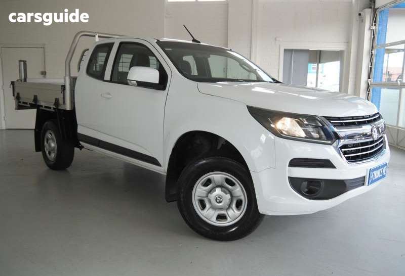White 2019 Holden Colorado Ute Tray LS 4X4