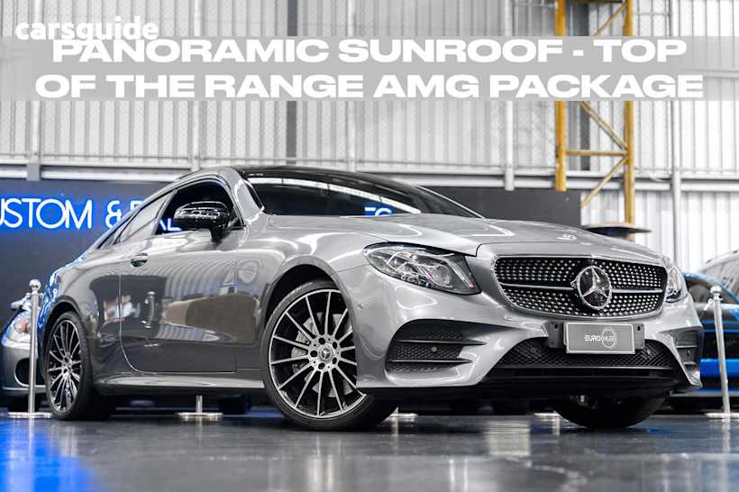 Grey 2018 Mercedes-Benz E-CLASS Coupe E400 4WD