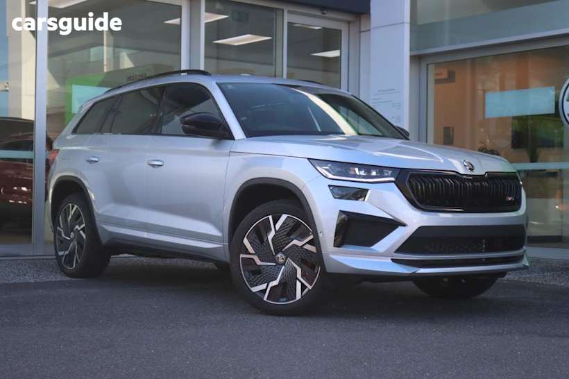 Silver 2023 Skoda Kodiaq SUV RS 4X4