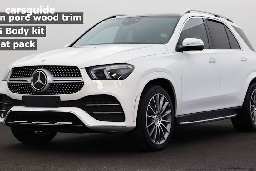 White 2021 Mercedes-Benz GLE450 Wagon 4Matic (Hybrid)