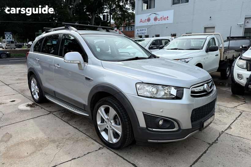 Silver 2015 Holden Captiva Wagon 7 Ltz (4X4)