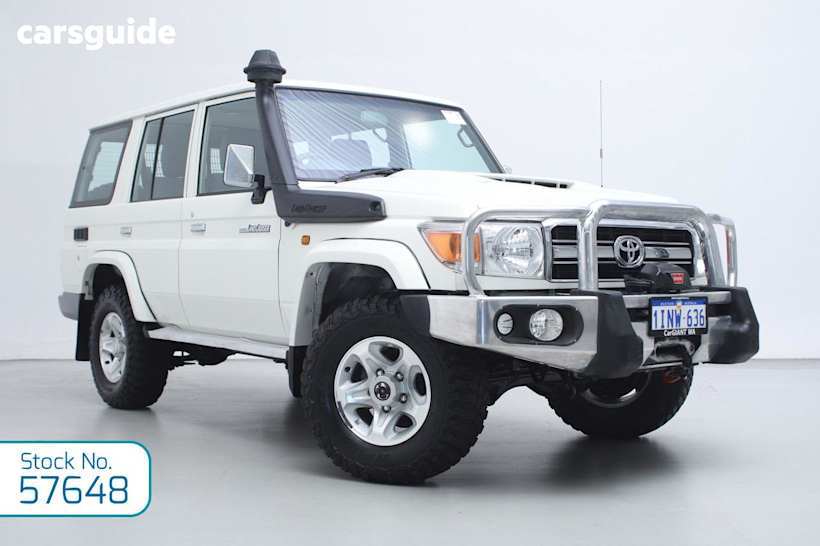 White 2019 Toyota Landcruiser Wagon Gxl (4X4)