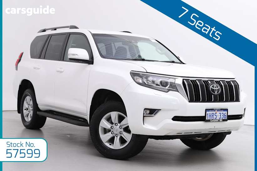 White 2022 Toyota Landcruiser Prado Wagon Gxl
