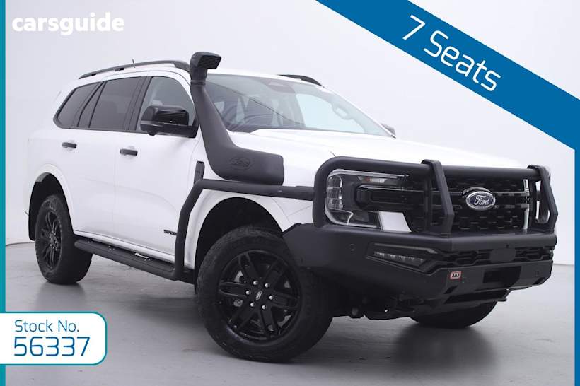 White 2024 Ford Everest Wagon Sport (4Wd)