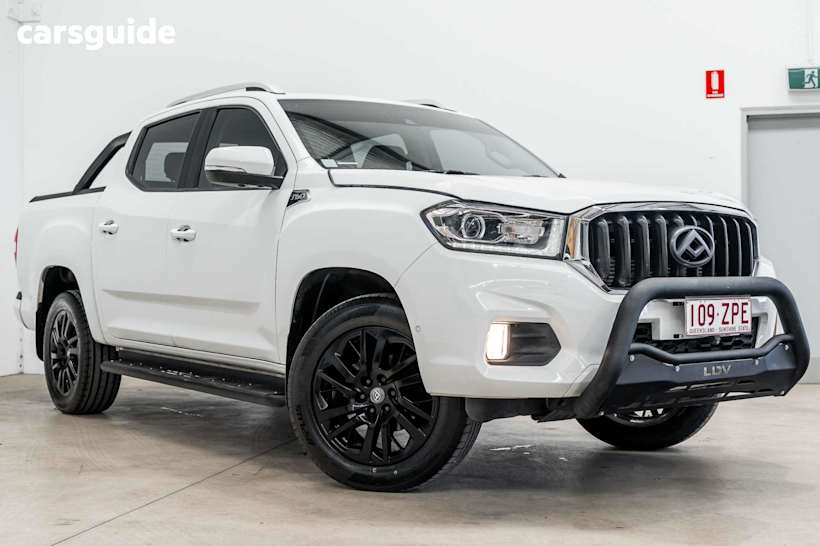 White 2020 LDV T60 Ute Tray TRAILRIDER 2 4X4