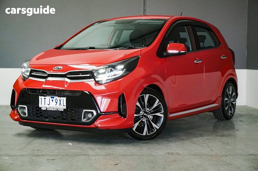 Red 2021 Kia Picanto Hatch GT-LINE F