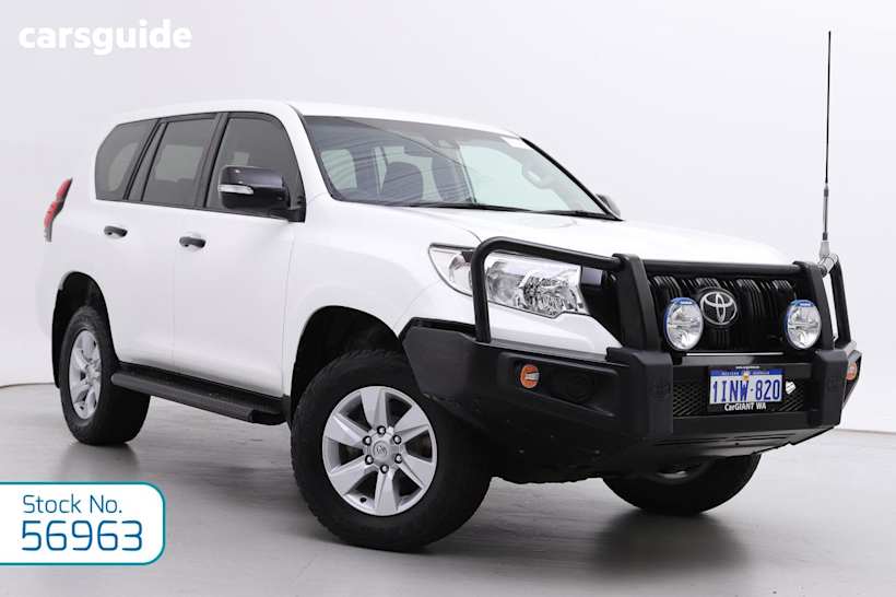 White 2019 Toyota Landcruiser Prado Wagon Gx (4X4)