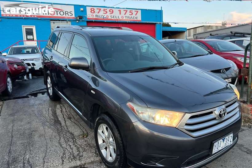 2011 Toyota Kluger Wagon Kx-R (4X4) 7 Seat