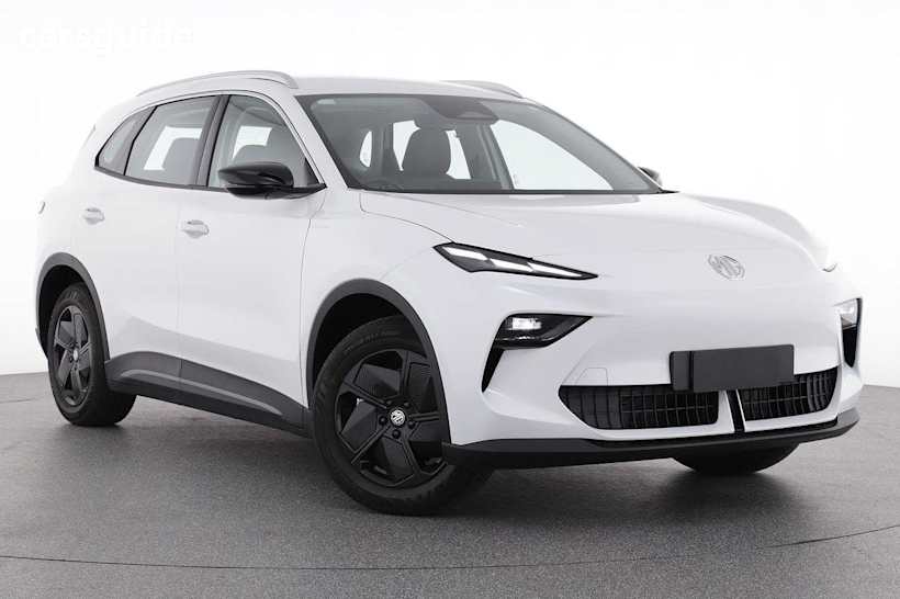 White 2025 MG MGS5 EV SUV EXCITE 49 R