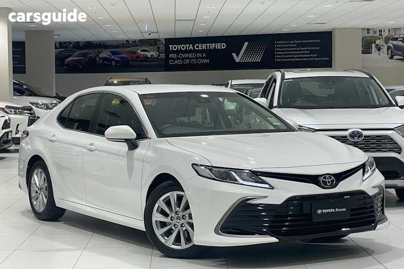 White 2024 Toyota Camry Sedan ASCENT F