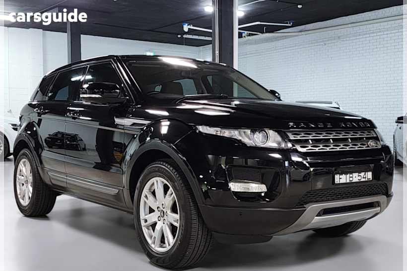 Black 2013 Land Rover Range Rover Evoque Wagon Td4 Pure