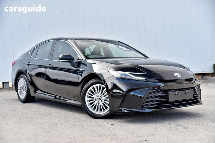Black 2025 Toyota Camry Sedan ASCENT F