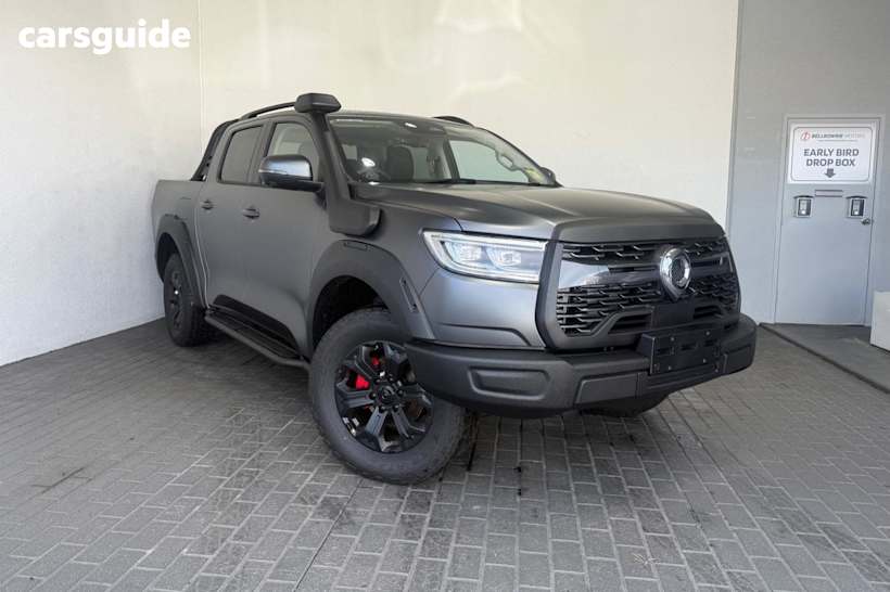 Grey 2025 GWM Cannon Ute Tray XSR 4X4