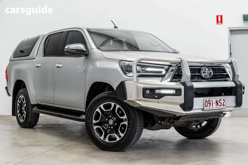 Silver 2020 Toyota Hilux Ute Tray SR5 4X4