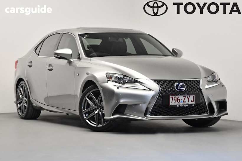 Silver 2015 Lexus IS300H Sedan F Sport Hybrid