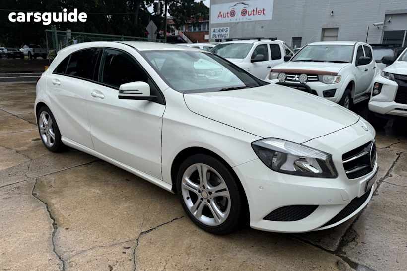White 2015 Mercedes-Benz A180 Hatchback Be