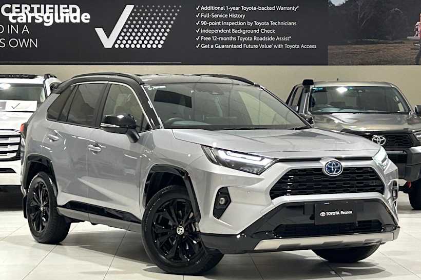 Silver 2024 Toyota RAV4 SUV XSE F