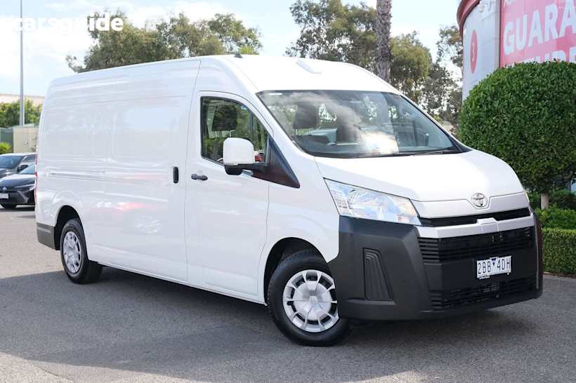 White 2024 Toyota HiAce Commercial R