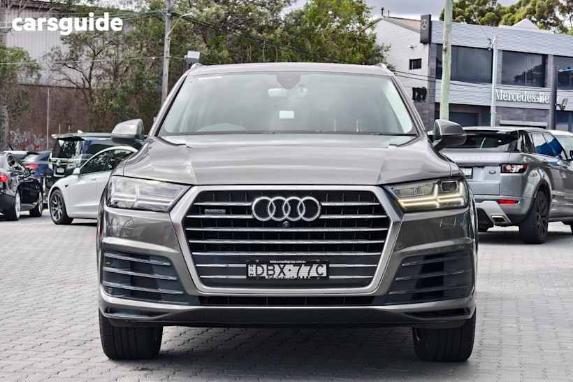 Grey 2015 Audi Q7 Wagon 3.0 Tdi Quattro